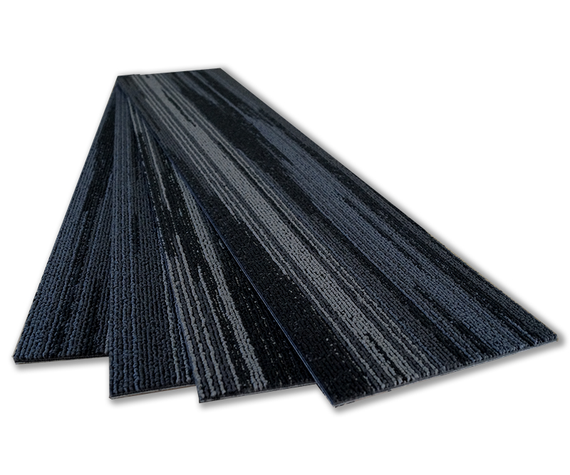 clearance-lines-and-weekly-specials-video product-details Cushion-Back-Carpet-Tile-PLANKS-25CM-X-1M-LONG-model-1097FAN-FRONT-WS