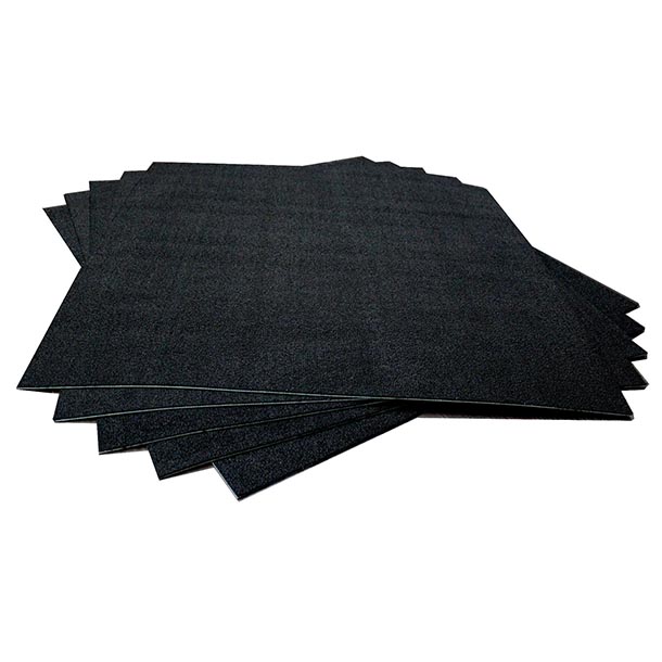 1m-x-1m-pure-colours product-details Black-Petal-II-Pure-Black-1m-x-1m-model-xct-1192exhibition-carpet-tiles-petal-ii-black-4w