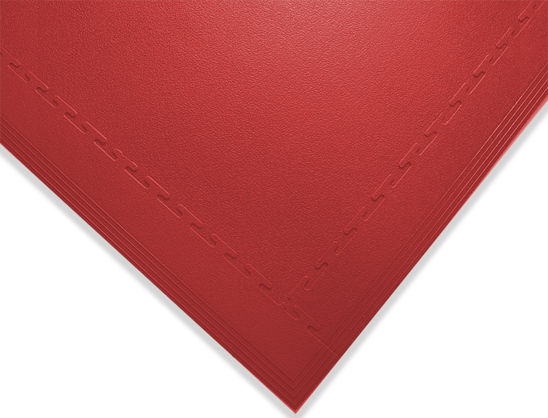  pvc-Leather-look-tiles product-details PVC-Leather-Look-Interlocking-Garage-Flooring-Tiles-Red-model-gfl-di-1322RED-TILE-WITH-EDGES-WS