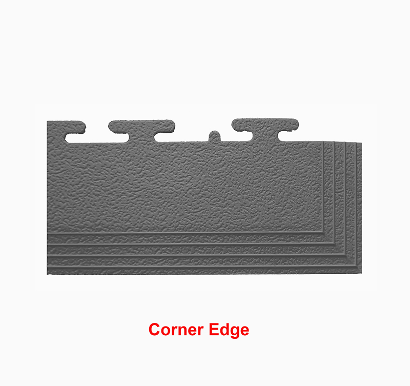 pvc-Leather-look-tiles product-details Leather-Look-PVC-Garage-Flooring-Corner-Edges-Grey-model-gfl-di-1327GREY-CORNER-CLOSE-WS