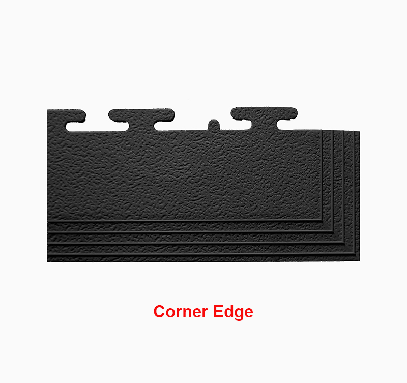  coin-dot product-details PVC-Coin-Dot-Garage-Flooring-Corner-Edges-Black-model-gfl-cd-1332BLACK-CORNER-CLOSE-UP-WS