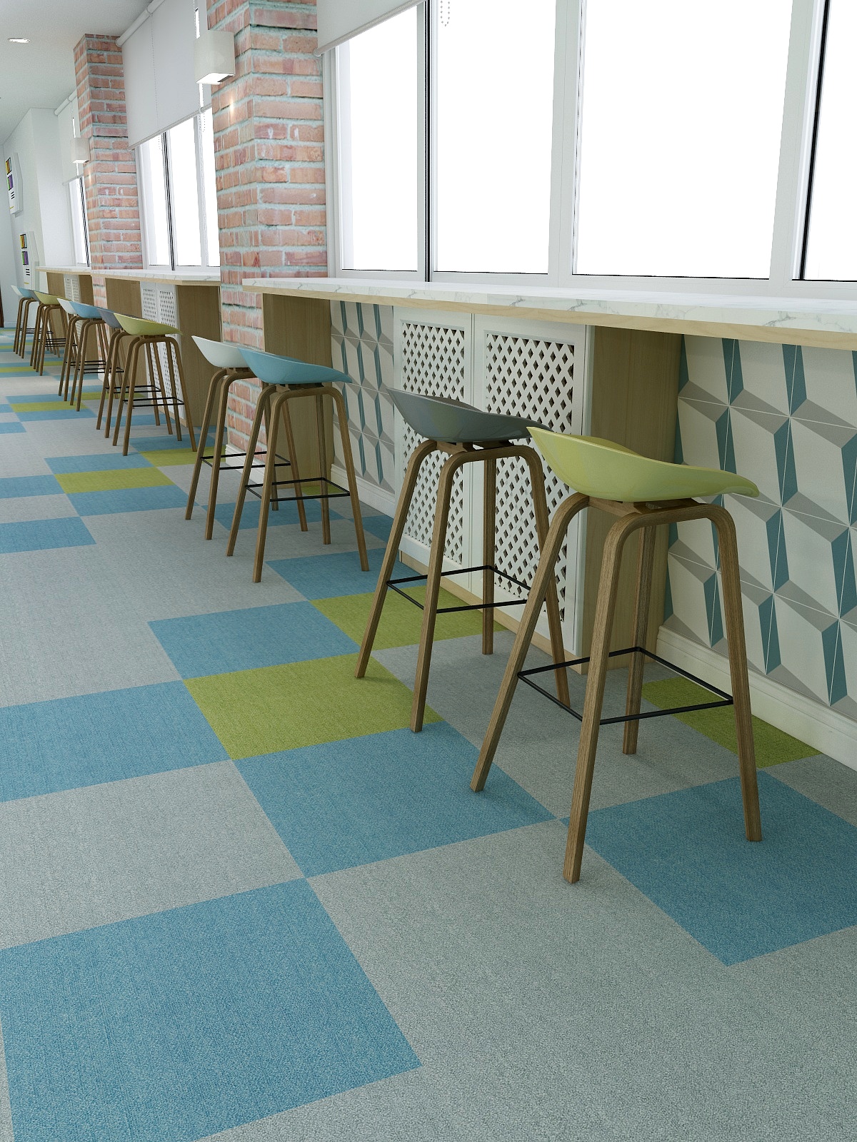 funky-carpet-tiles product-details magic-cube-009-light-blue-50x50cm-model-fct-1349Magic-Cube-300-9