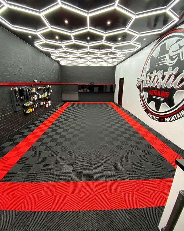  big-rib-garage-flooring product-details Big-Rib-40cm-x-40cm-Garage-Flooring-Black-model-gfl-1580black-and-red