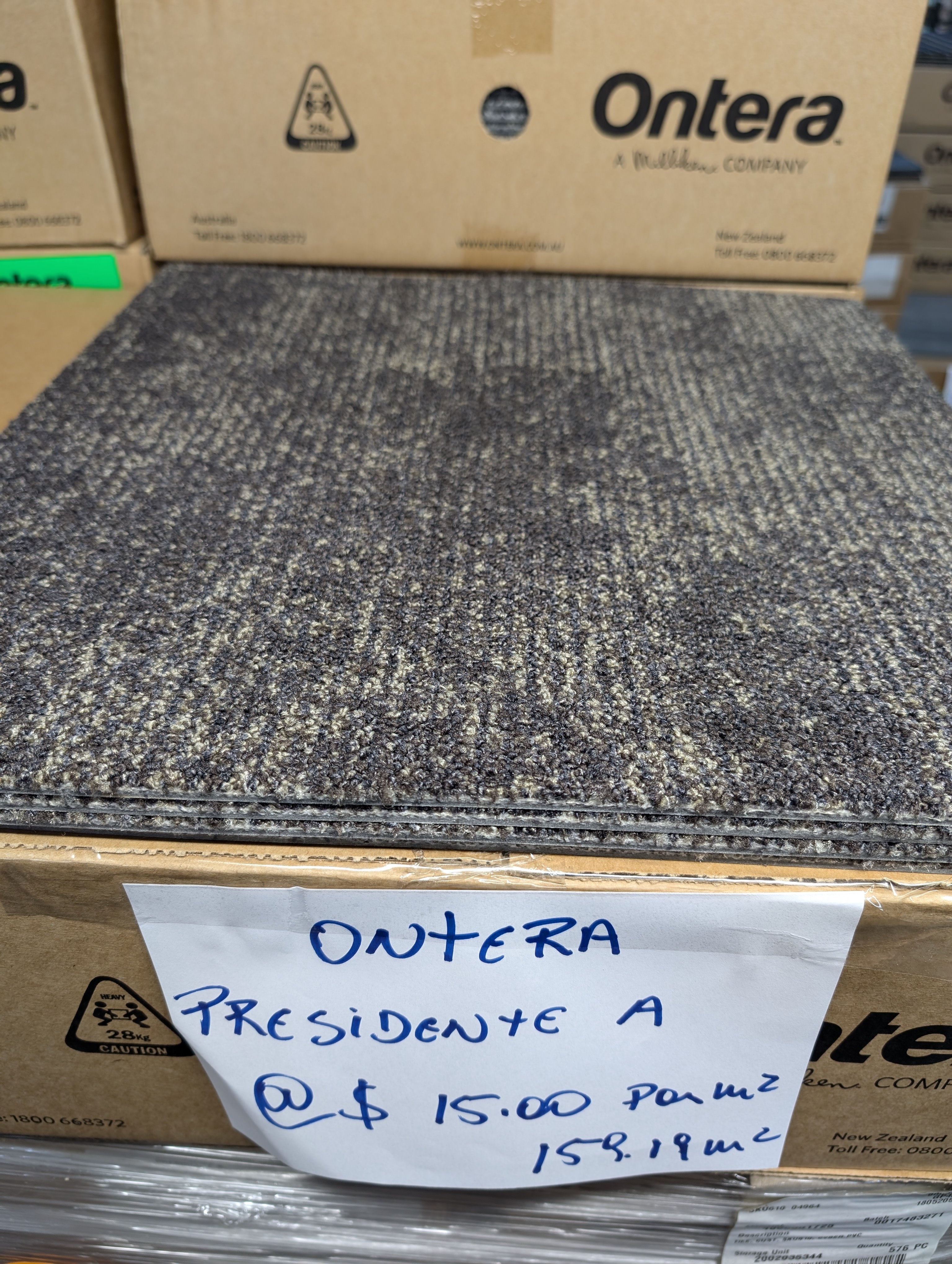 clearance-lines-and-weekly-specials-video product-details ONTERA-PRESIDENTE-A-22.86sqm-46cm-X-46cm-CARPET-TILE-SPECIAL-model-1821ONTERA-PRESIDENTE-A