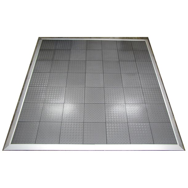 portable-dance-floor-and-flooring product-details Portable-Flooring-Dance-Floor-Demountable-Flooring.-Metal-Look-Checker-Plate-model-1884portable-dance-floor-and-event-flooring-mlchecker01w-67317