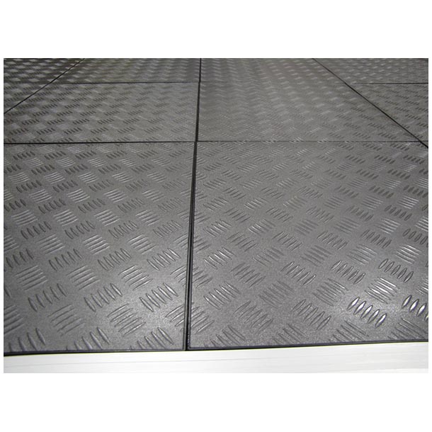  portable-dance-floor-and-flooring product-details Portable-Flooring-Dance-Floor-Demountable-Flooring.-Metal-Look-Checker-Plate-model-1884portable-dance-floor-and-event-flooring-mlchecker03w