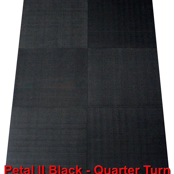  exhibition-carpet-tiles product-details black-petal-ii-pure-black-1m-x-1m-model:xct-472exhibition-carpet-tiles-petal-ii-black-8w