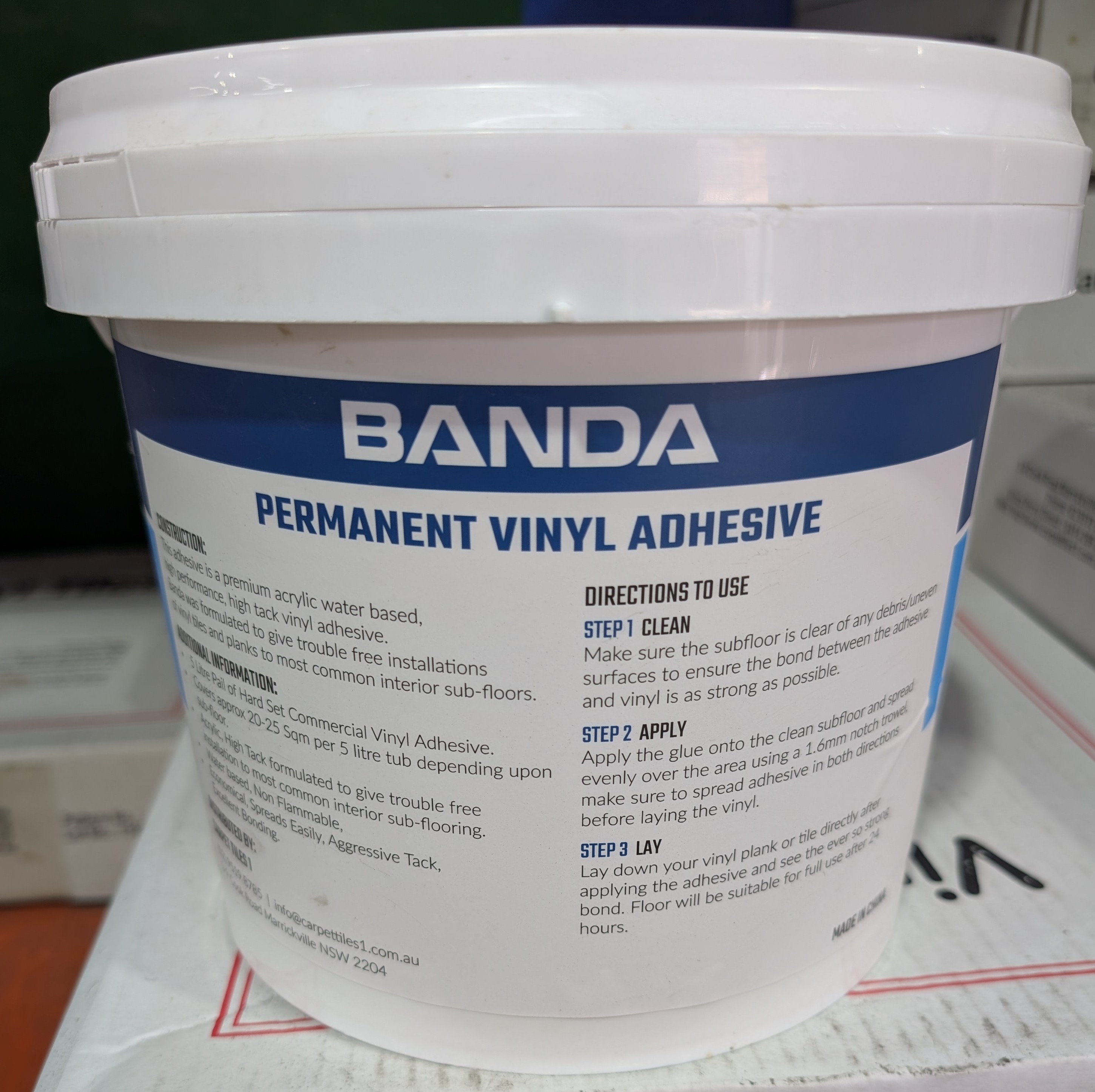  vinyl-glues-and-accessories product-details BANDA-Permanent-Vinyl-Adhesive-5-Litres-$88.00-Inc.-GST-model-vtl-ga-722PXL_20250326_024016202