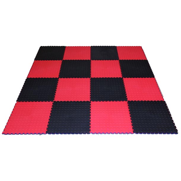  coin-dot product-details pvc-interlocking-tiles-black-&-red-checker-coin-dot-model:gfl-cd-798garage-flooring-coin-dot-interlocking-tiles-pvc-il-dt-rb-2