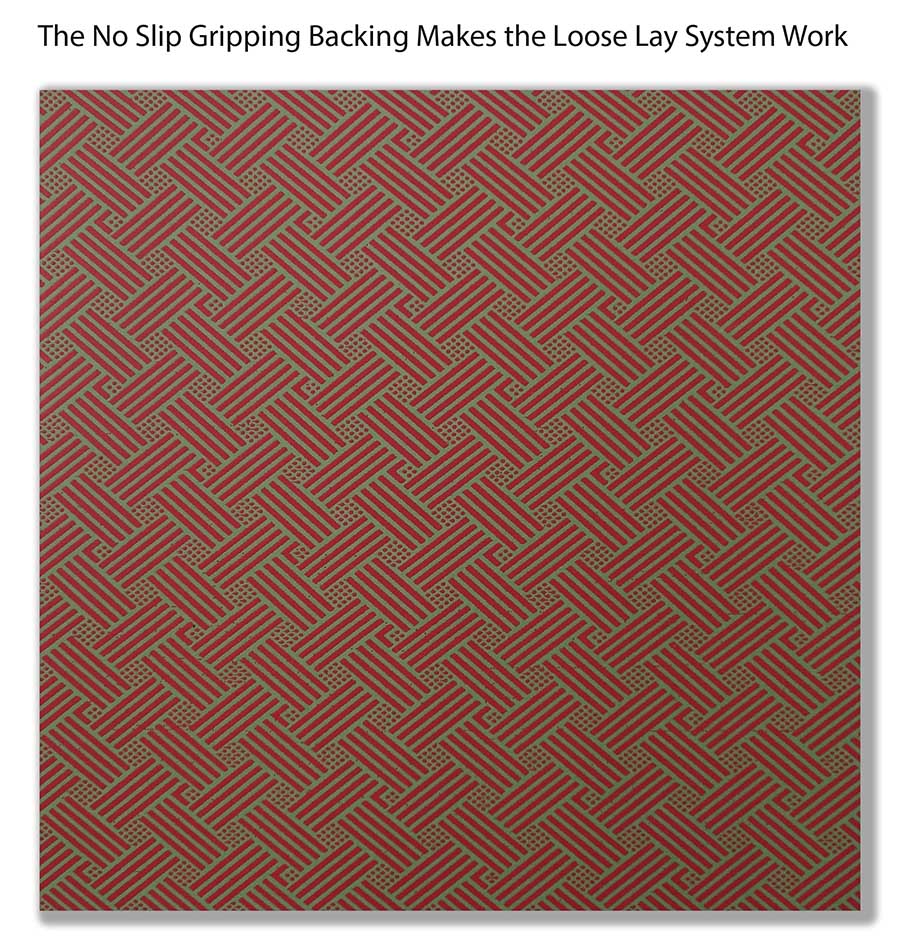  Loose-lay-vinyl-tiles product-details -KMT-1411-model-LL-vtl-916Loose-lay-vinyl-floor-tiles-backingWS